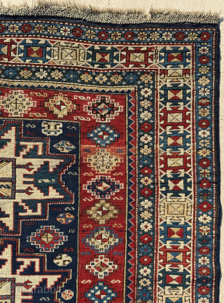 Circa 1870-1880 Lezgi Shirvan Rug, size 120 x 158 cm. Please send me direct mail. 

emreaydin10@icloud.com

Instagram - @emreaydinrug               
