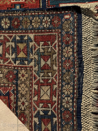 Circa 1870-1880 Lezgi Shirvan Rug, size 120 x 158 cm. Please send me direct mail. 

emreaydin10@icloud.com

Instagram - @emreaydinrug               