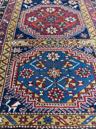 Mid 19th Century Shirvan Rug, size 117 x 172 cm. Please send me direct mail.

emreaydin10@icloud.com

Instagram - @emreaydinrug                