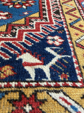 Mid 19th Century Shirvan Rug, size 117 x 172 cm. Please send me direct mail.

emreaydin10@icloud.com

Instagram - @emreaydinrug                