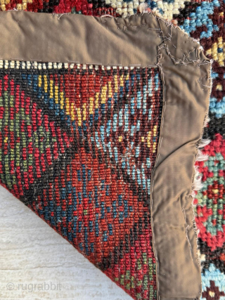 Circa 1870-1880 Kurd Jaff Bag, size 44 x 53 cm. Please send me direct mail.
emreaydin10@icloud.com
Instagram - @emreaydinrug