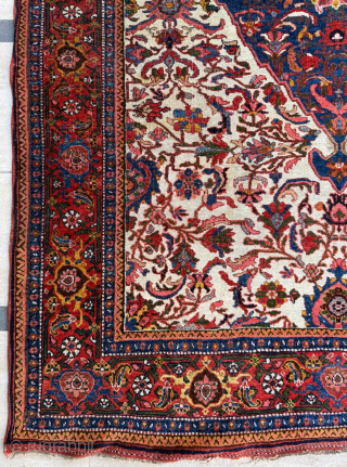 Late 19th century Bidjar Rug. Has a great white background. Size 135 x 195 cm. Please send me direct mail.
emreaydin10@icloud.com
Instagram - @emreaydinrug