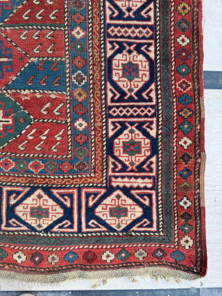 Circa 1800 Kazak Rug. Size 120 x 215 cm. Please send me direct mail.

emreaydin10@icloud.com

Instagram - @emreaydinrug
                 