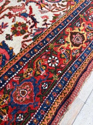 Late 19th century Bidjar Rug. Has a great white background. Size 135 x 195 cm. Please send me direct mail.
emreaydin10@icloud.com
Instagram - @emreaydinrug