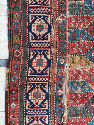 Circa 1800 Kazak Rug. Size 120 x 215 cm. Please send me direct mail.

emreaydin10@icloud.com

Instagram - @emreaydinrug
                 