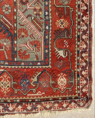 Anatolian Melas Rug Circa 1860 size 100x150 cm                         