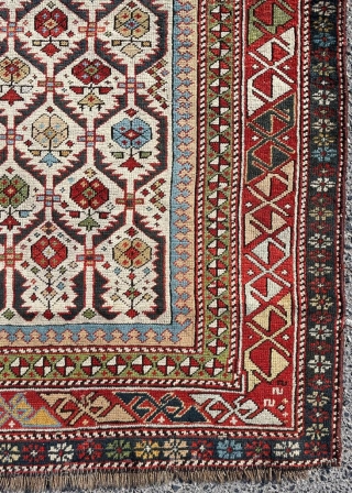 Shirvan Prayer Rug Circa 1870s size 100x180 cm                         