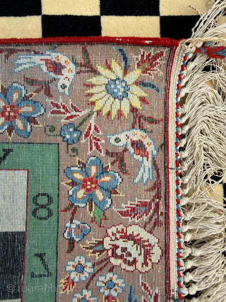 Late 19th century Isfahan Rug. It has a beautiful chessboard design, great condition and fine quality.
Size: 53 x 53 cm

Please send me direct mail.

emreaydin10@icloud.com

Instagram - @emreaydinrug       