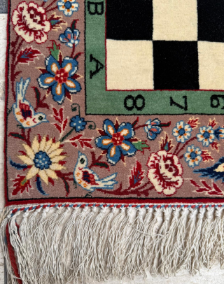 Late 19th century Isfahan Rug. It has a beautiful chessboard design, great condition and fine quality.
Size: 53 x 53 cm

Please send me direct mail.

emreaydin10@icloud.com

Instagram - @emreaydinrug       