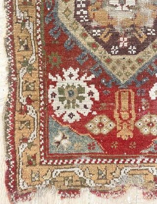 Yuntdag Yastik Circa 1850 size 63x98 cm                          