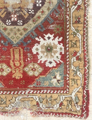 Yuntdag Yastik Circa 1850 size 63x98 cm                          