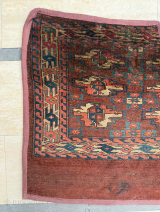 Late of the 19th Century Yomud Chuval size 75x115cm. Please send me directly mail. emreaydin10@icloud.com
0090+ 544 374 10 98              
