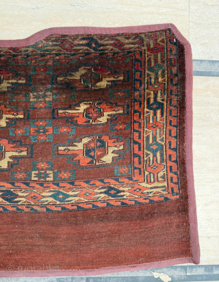 Late of the 19th Century Yomud Chuval size 75x115cm. Please send me directly mail. emreaydin10@icloud.com
0090+ 544 374 10 98              