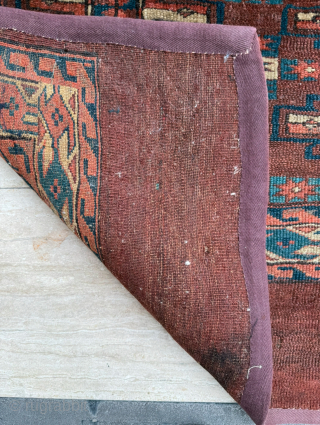 Late of the 19th Century Yomud Chuval size 75x115cm. Please send me directly mail. emreaydin10@icloud.com
0090+ 544 374 10 98              