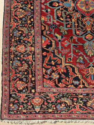 Late 19th century Persian Heriz Rug. Great Condition. Size 141 x 182 cm. Please send me direct mail.

emreaydin10@icloud.com

Instagram - @emreaydinrug             