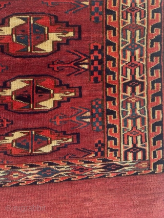 Turkman Yomud Chuval Circa 1850 size 75x125 cm                         