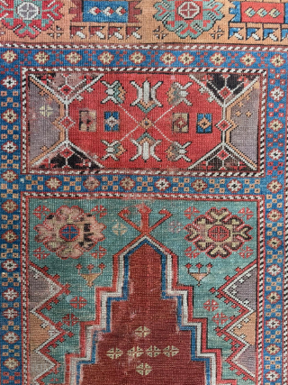 Anatolian Konya Karapinar Prayer Rug, Circa 1850, size 111x152 cm. Please send me directly mail.
emreaydin10@icloud.com
0090+ 544 374 10 98              