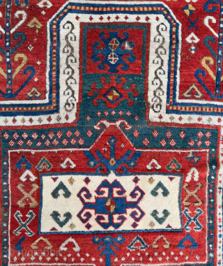Sevan Kazak Rug Circa 1880 , size 153x196 cm. Please send me directly mail. 
emreaydin10@icloud.com
0090+ 544 374 10 98              