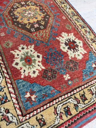 Circa 1840 - 1850 Anatolian Dazkiri Yastik. Great condition. Size 54 x 107 cm. Please send me direct mail.
emreaydin10@icloud.com
Instagram - @emreaydinrug
