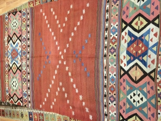 South west Anatolıan kilim in very good condıtıon                         