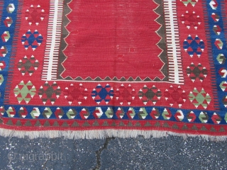 Konya Obruk Kilim, 3ft7ins by 5ft3ins                           