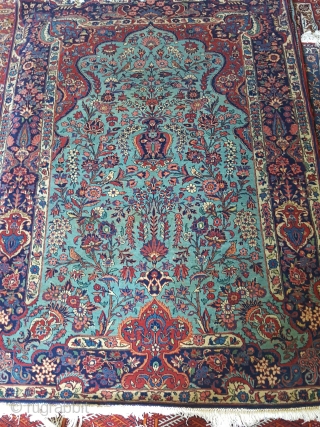 If anyone can identify the 4 types of kashan rugs in the pictures?                    