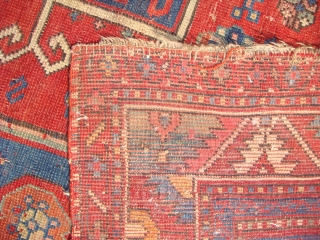 interested to know age and value
kazak - worn condition.                        