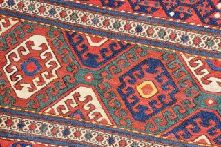 
Mafrash Flatweave, Schahsavan-tribes, ca. 104 x 44 cm. 

An antique and very fine and nice piece with perfect colours in very good condition!

          
