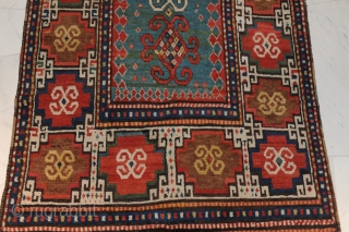 Moghan carpet, 19th century, extremely beautiful and very antique item

approx. 203 x 120 cm

Very beautiful and antique Moghan with beautiful colours and very nice iconography. 

Some old repairs. Full pile

Collector’s item!

Certificate  