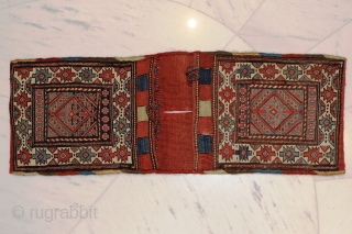 Shahsavan Kordjin, antique, ca. 71 x 26 cm

An extremly nice piece with old and beautiful colours in very good condition!

Collectors piece!

(Importjahr EU: 2012)          