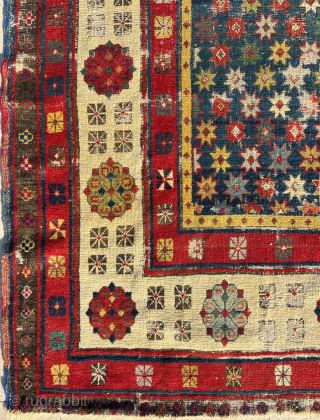 Mid 19th Century Talish Rug. Size: 105 x 170 cm