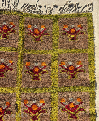 Early 20th Century Tülü Rug. Size: 110 x 155 cm