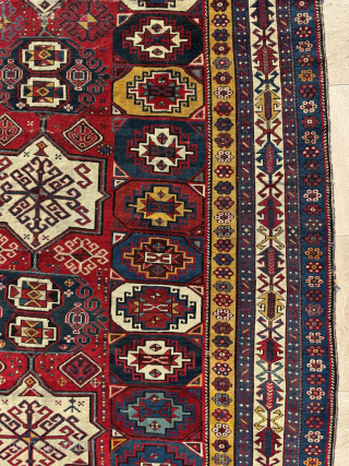 Mid 19th Century Shirvan Rug. Size : 160 x 300 cm