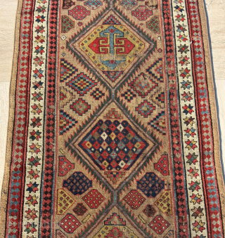 Late 19th Century Sarab Runner . Size: 113 x 373 cm