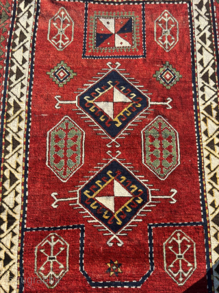 Mid 19th Century Fahrola Prayer. Size: 140 x 194 cm