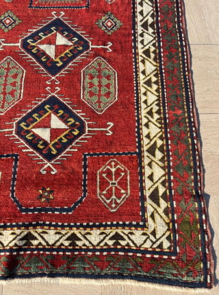 Mid 19th Century Fahrola Prayer. Size: 140 x 194 cm