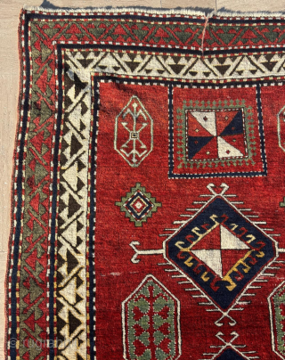Mid 19th Century Fahrola Prayer. Size: 140 x 194 cm