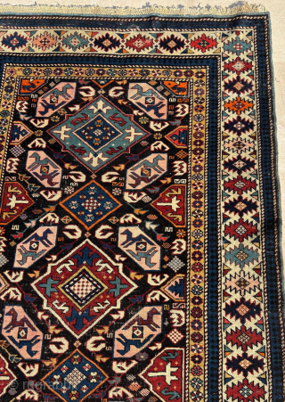 Late 19th Century Shirvan Runner. Size 112 x 360 cm.                       