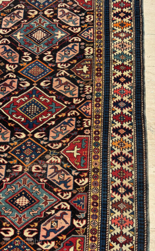 Late 19th Century Shirvan Runner. Size 112 x 360 cm.                       
