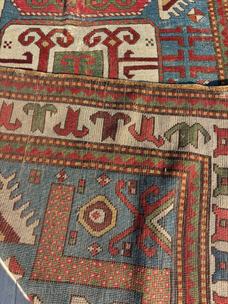 Mid 19th Century Karachop Rug. Size : 117 x 260 cm