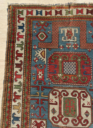 Mid 19th Century Karachop Rug. Size : 117 x 260 cm