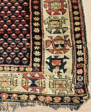 Late 19th Century Shirvan Rug. Size : 100 x 135 cm