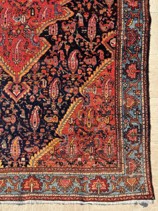 Late 19th Century Melayer Rug. Size : 125 x 190 cm