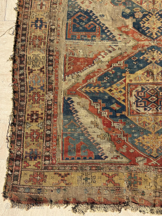 Mdi 19th Century Sumac Carpet. Size : 158 x 210 cm