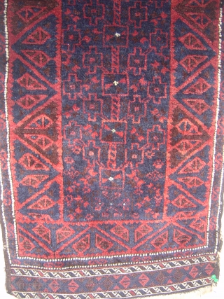 late 19 Century Baluch Balisht very nice kilim                         