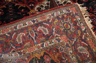 1920's/30's Baktiari Rug
Condition Ok.
One end needs stopping
Size: 213cm x 138cm                       