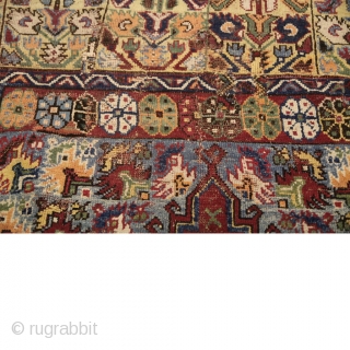 Antik Rabat Carpet
Large Beautiful Shabby Chic Antique Moroccan Carpet
Old repairs, worn in places and slit in one end.
Size386x235               