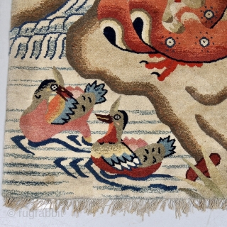 Chinese figural Baotou from early 1900’s. 
185 x 92 cm                       