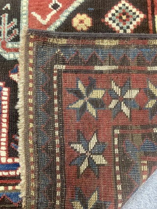 Caucasian Karabagh with boteh pattern. 250 x 133 cm                        