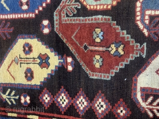 Caucasian Karabagh with boteh pattern. 250 x 133 cm                        